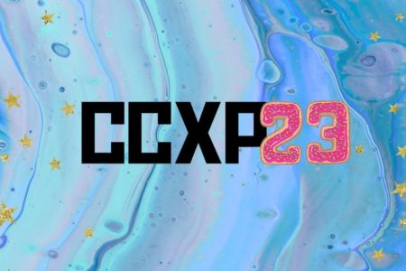 Imagem azul da CCXP 23 - Metrópoles