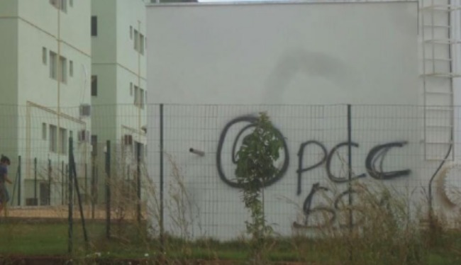 Pichação do PCC em Palmas, TO
