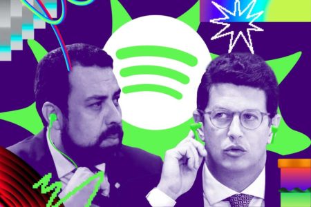 Políticos e spotify Boulos e Salles