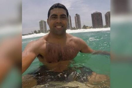 imagem mostra pecuarista Ricardo Lago Zaher que morreu engasgado com pedaço de carne em casamento - Metrópoles