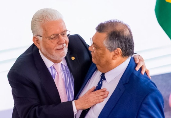 Jaques Wagner e Flávio Dino