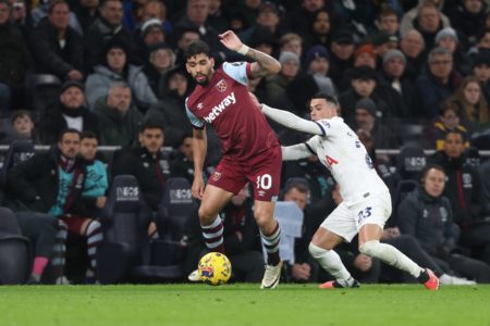 Lucas Paquetá em Tottenham x West Ham - Metrópoles