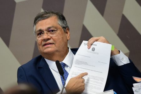 Câmara Flávio Dino em sabatina no Senado