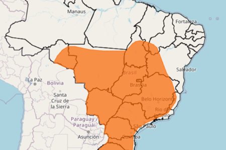 Onda de calor intenso no Brasil até 17 de dezembro de 2023