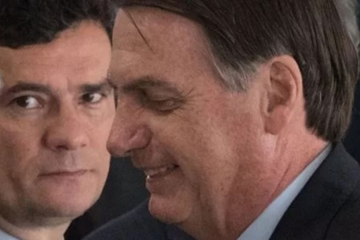 Sergio Moro e Bolsonaro