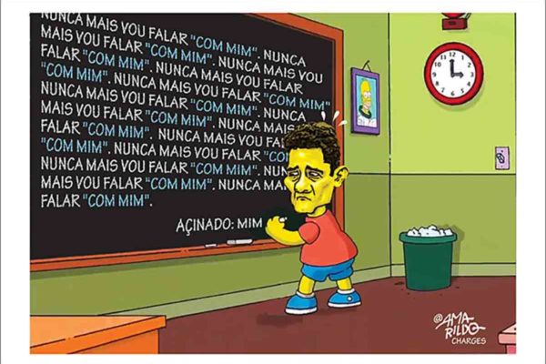 Charge do Amarildo