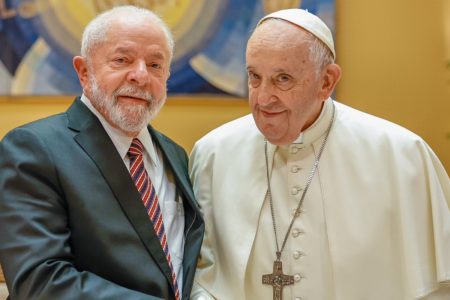 lula e papa francisco - Metrópoles