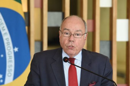 imagem colorida mostra ministro das Relações Exteriores, Mauro Vieira - Metrópoles