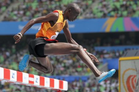atleta olímpica queniano Benjamin Kiplagat