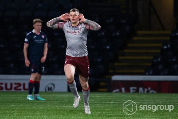 Ali Adams, goleiro do Arbroath - Metrópoles