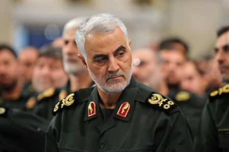 Imagem colorida de Qassem Soleimani Irã - Metrópoles