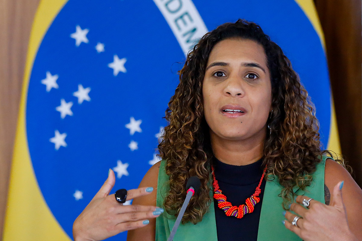 Ministra da Igualdade Racial, Anielle Franco