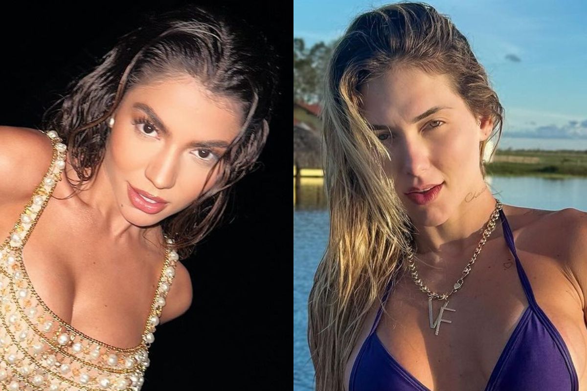 Montagem colorida de Hariany Almeida e Virgínia Fonseca - Metrópoles