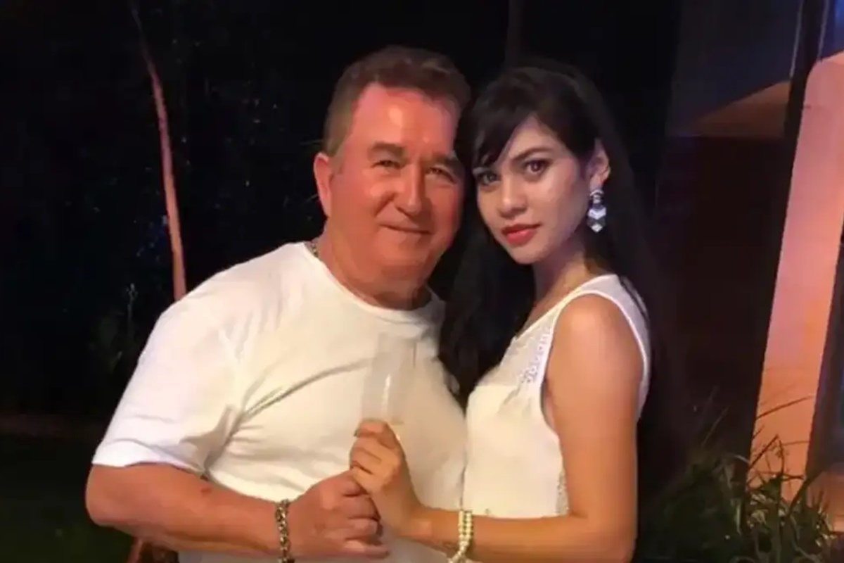 Amado Batista e a ex-mulher, Layza - Metrópoles