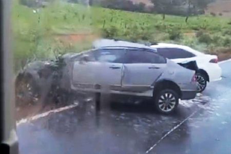 Trágico acidente mata 4 pessoas e deixa 4 feridos na BR-070