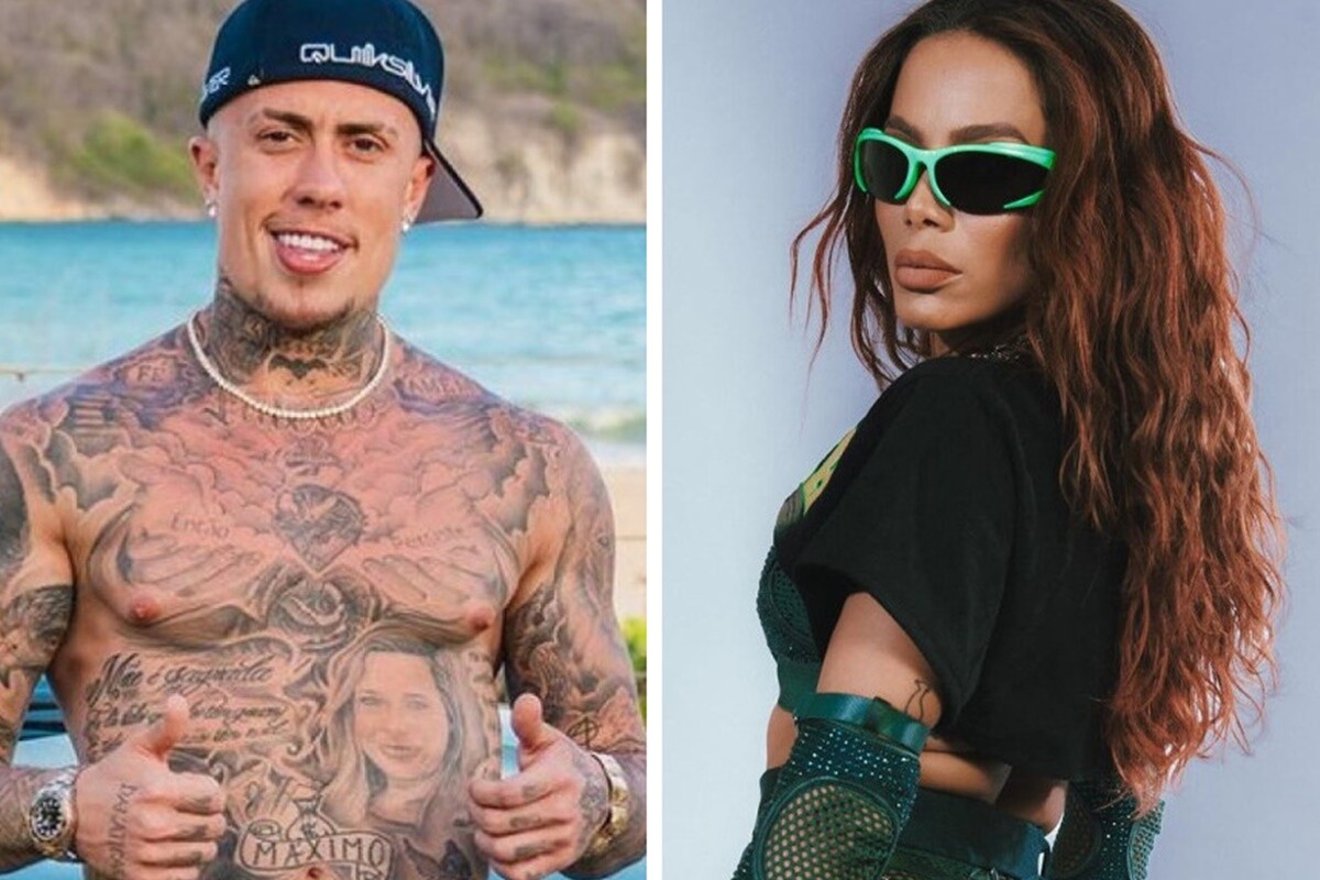 Montagem feita a partir de fotos das redes sociais de MC Daniel e Anitta - Metrópoles