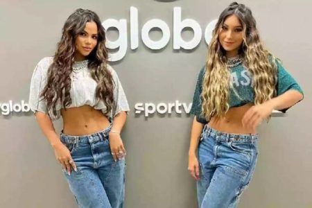 Foto colorida de Gabily e Vanessa Lopes - Metrópoles