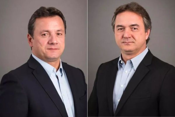 Os empresários Joesley Batista e Wesley Batista