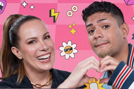 Regina Volpato e Gabriel Santana em Amor na Influência