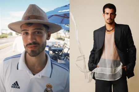 Montagem com fotos coloridas de Enzo Celulari e João Guilherme - Metrópoles