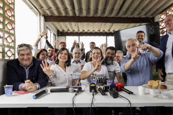 foto colorida da deputada federal Tabata Amaral, que lançou pré-candidatura à Prefeitura de SP - Metrópoles