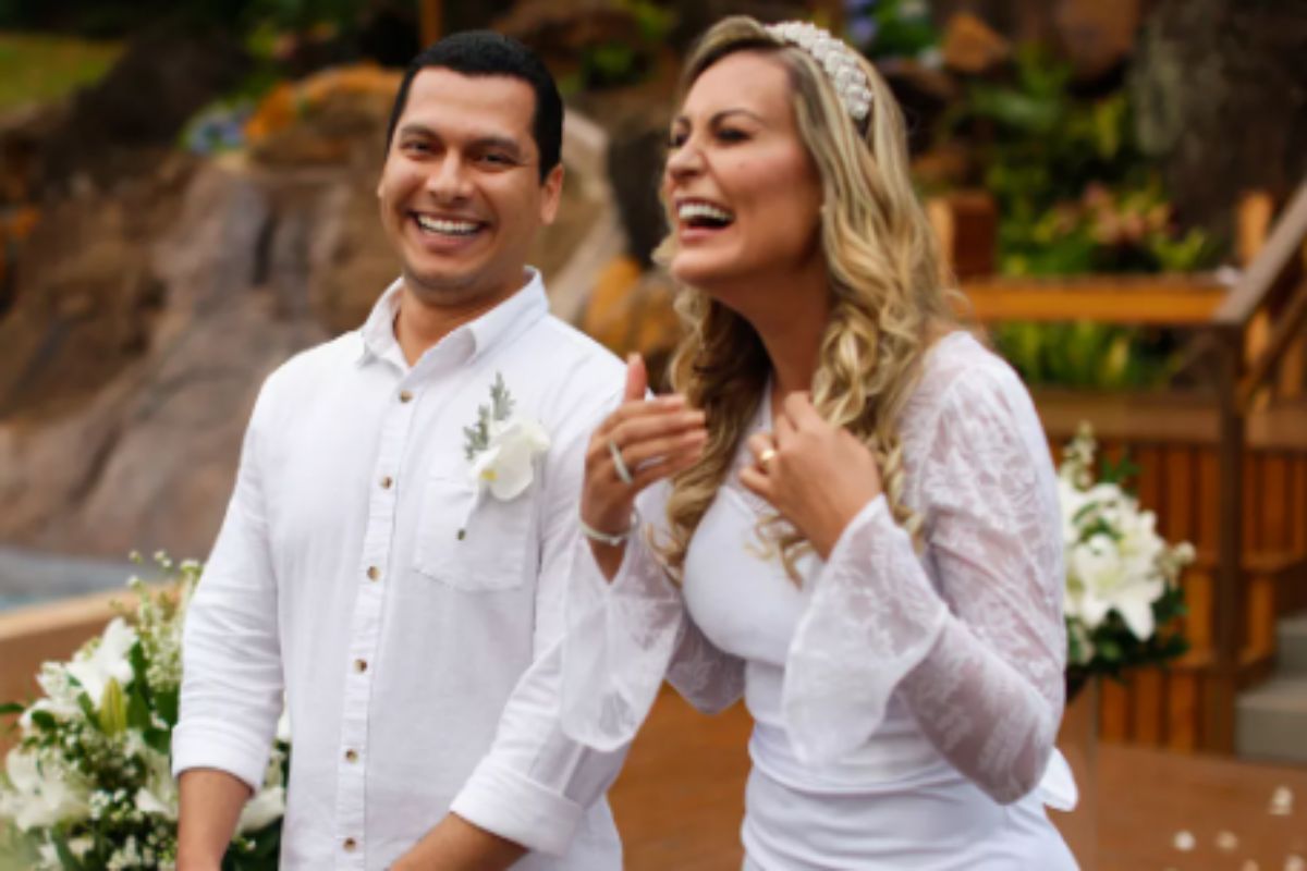 Thiago Lopes e Andressa Urach