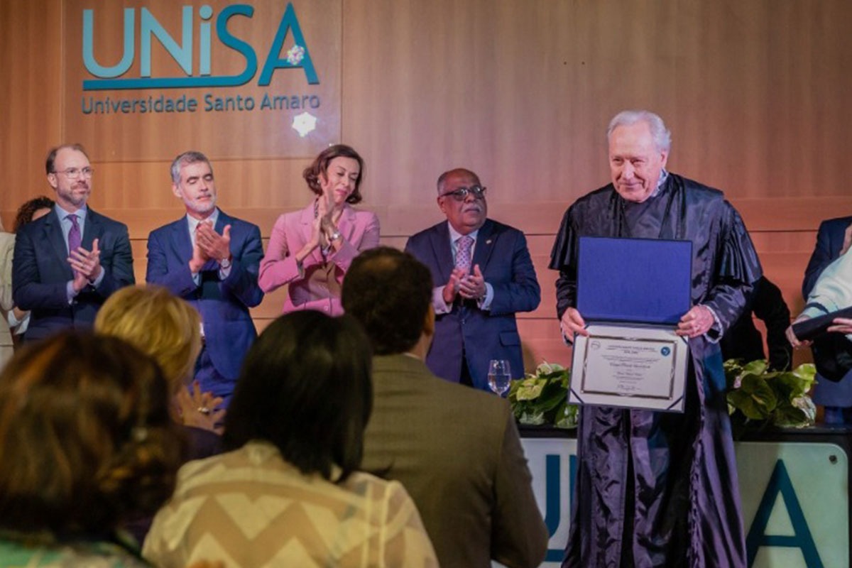 Ricardo Lewandowski recebe título de doutor honoris causa na Unisa