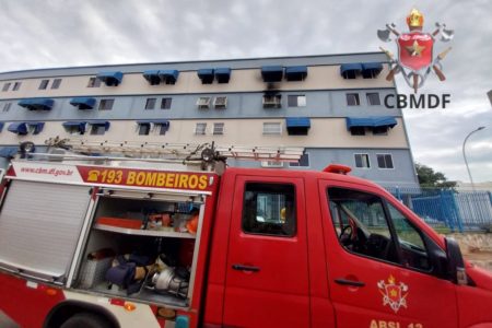 Prédio e viatura do CBMDF - Metrópoles