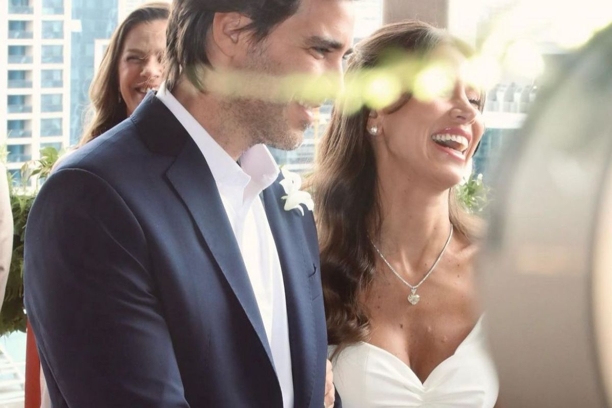 Foto colorida de Nati Vozza e Alcyr Araújo - Metrópoles