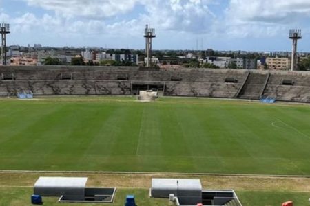 Estádio Almeidão, palco da partida