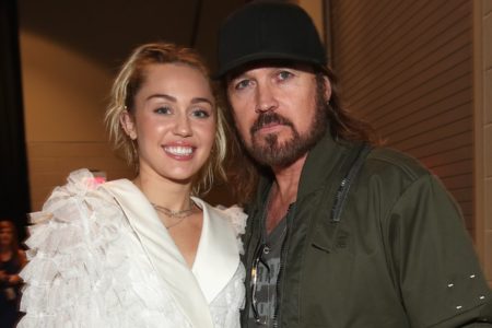 Miley Cyrus e o pai Billy Ray - Metrópoles