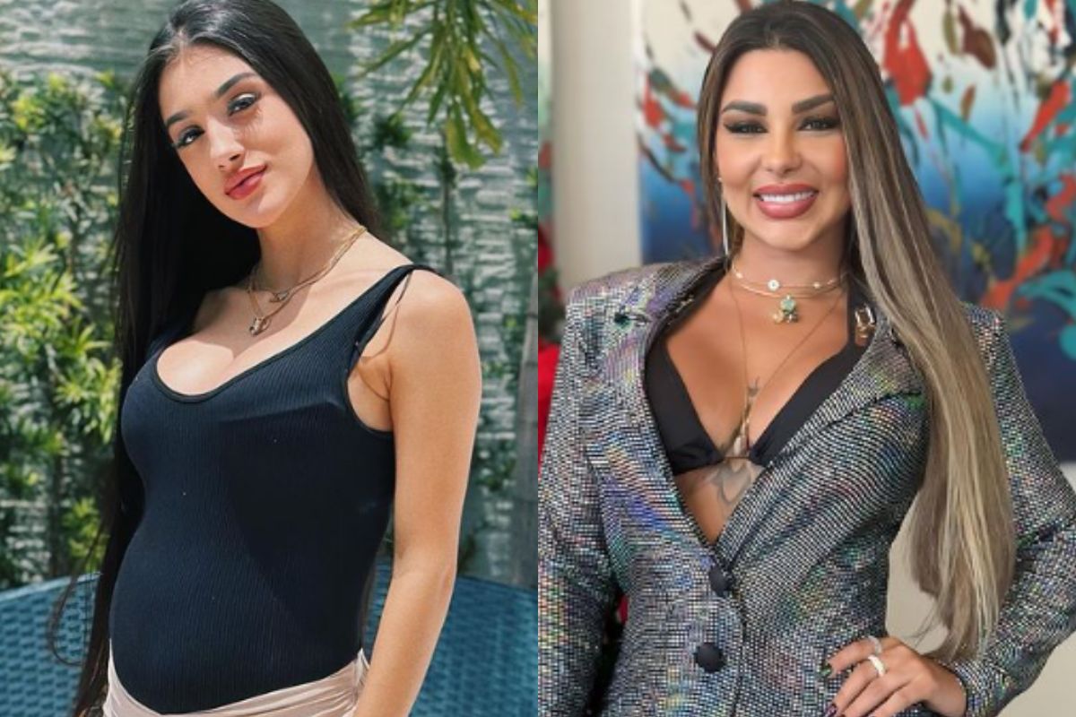Montagem colorida de Bia Miranda e Jenny Miranda - Metrópoles