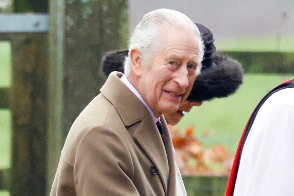 King Charles III Attends Sunday Church