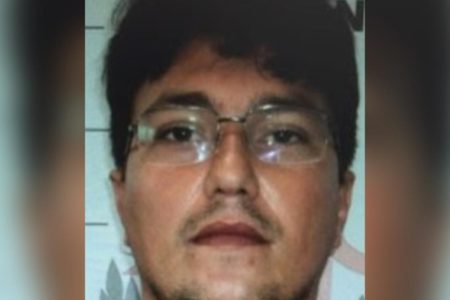 foto colorida de Rodrigo Pires dos Santos, conhecido como Danone, torre do PCC no Guarujá, foi morto em confronto com a PM - Metrópoles