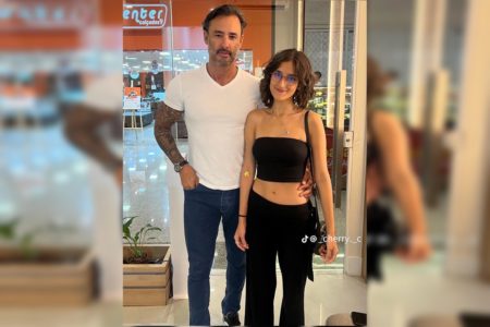 Pai biológico sósia do Rodrigo Santoro