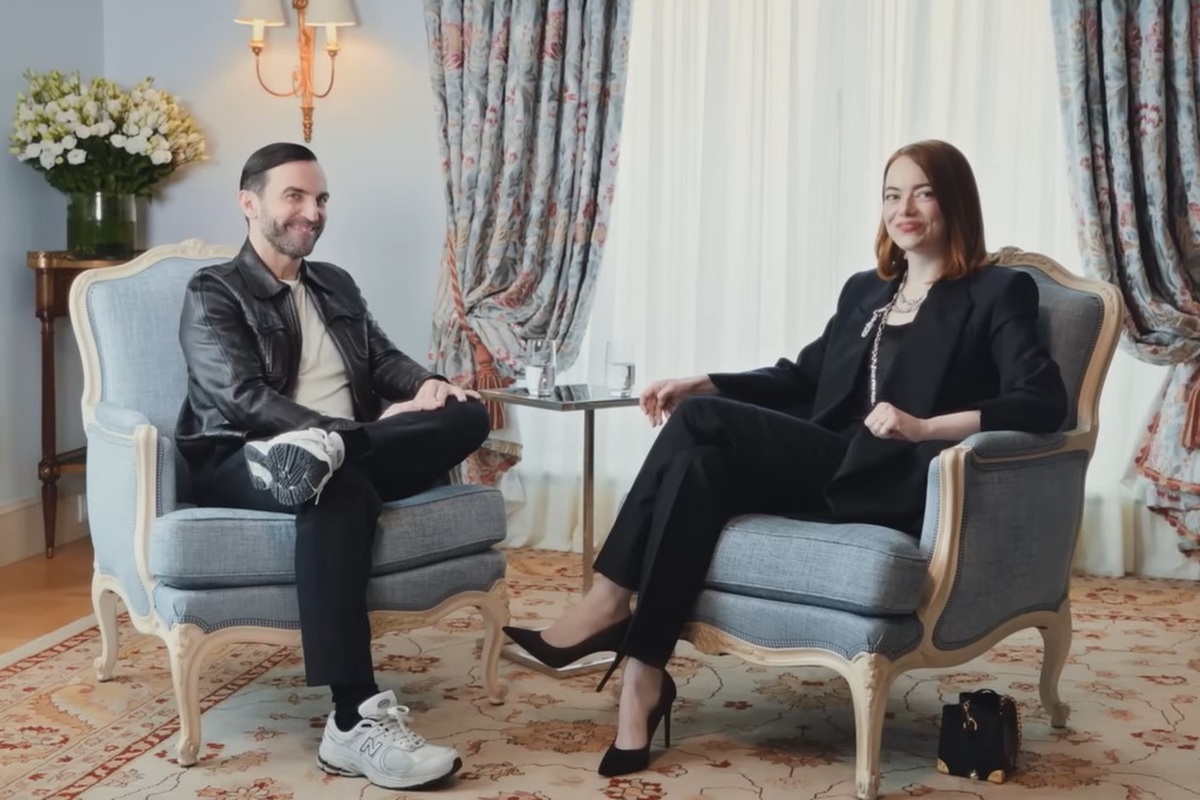 Nicolas Ghesquière louis vuitton emma stone - metrópoles