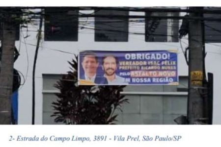 agradecimento a Ricardo Nunes - Metrópoles