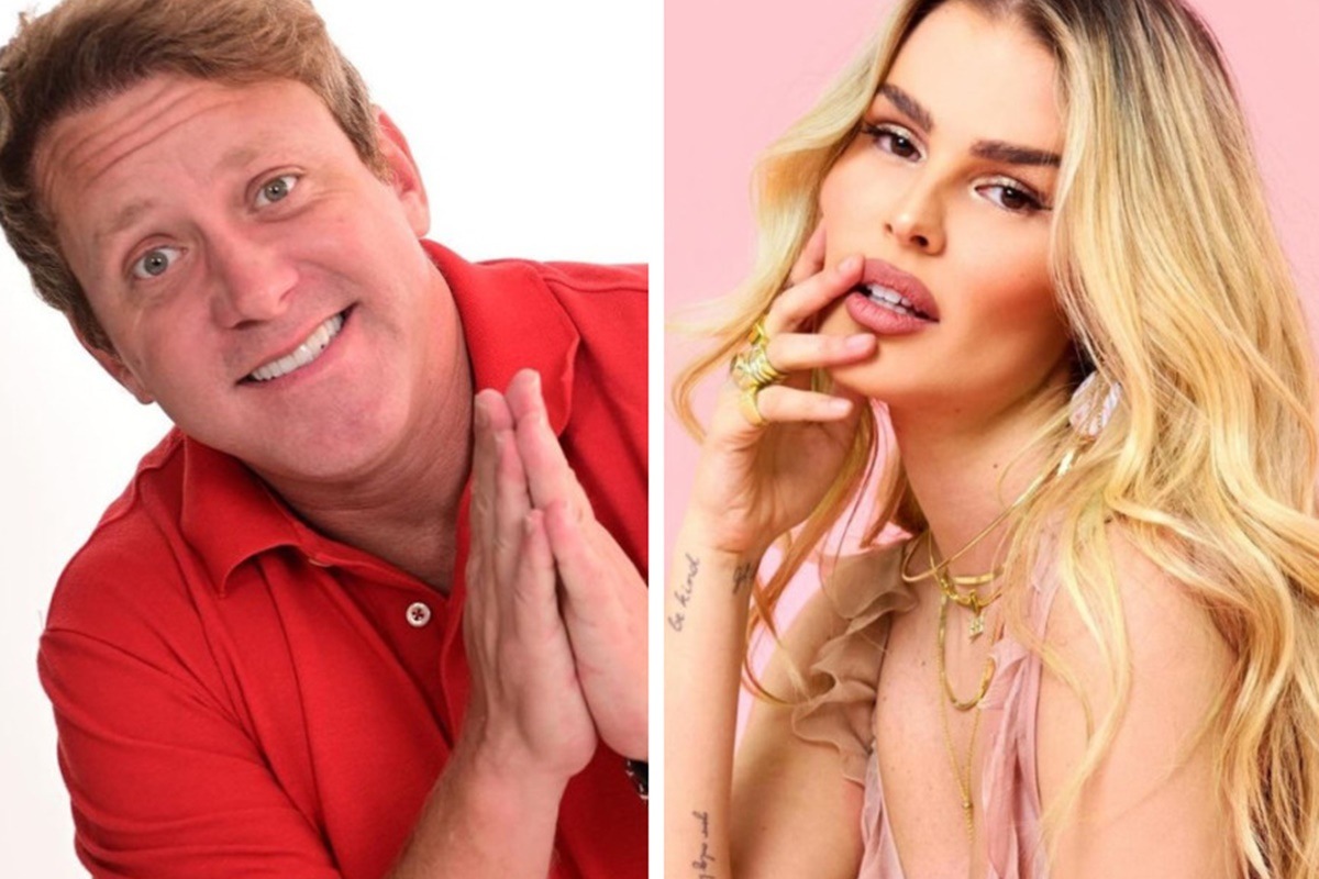 Montagem feita a partir de fotos das redes sociais de Sergio Hondjakoff e Yasmin Brunet - Metrópoles