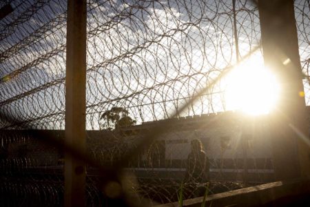 Movimento de agentes penitenciários federais no Distrito Federal - metrópoles