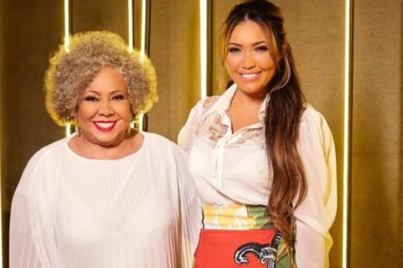 Alcione e sua afilhada, Karinah - Metrópoles