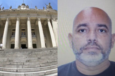 Imagem colorida de Alerj e Eduardo Sobreira suspeito de matar advogado execução - Metrópoles