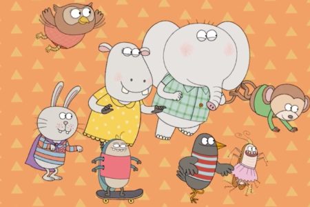 Desenho com elefantes e outros animais na TV Brasil - Metrópoles