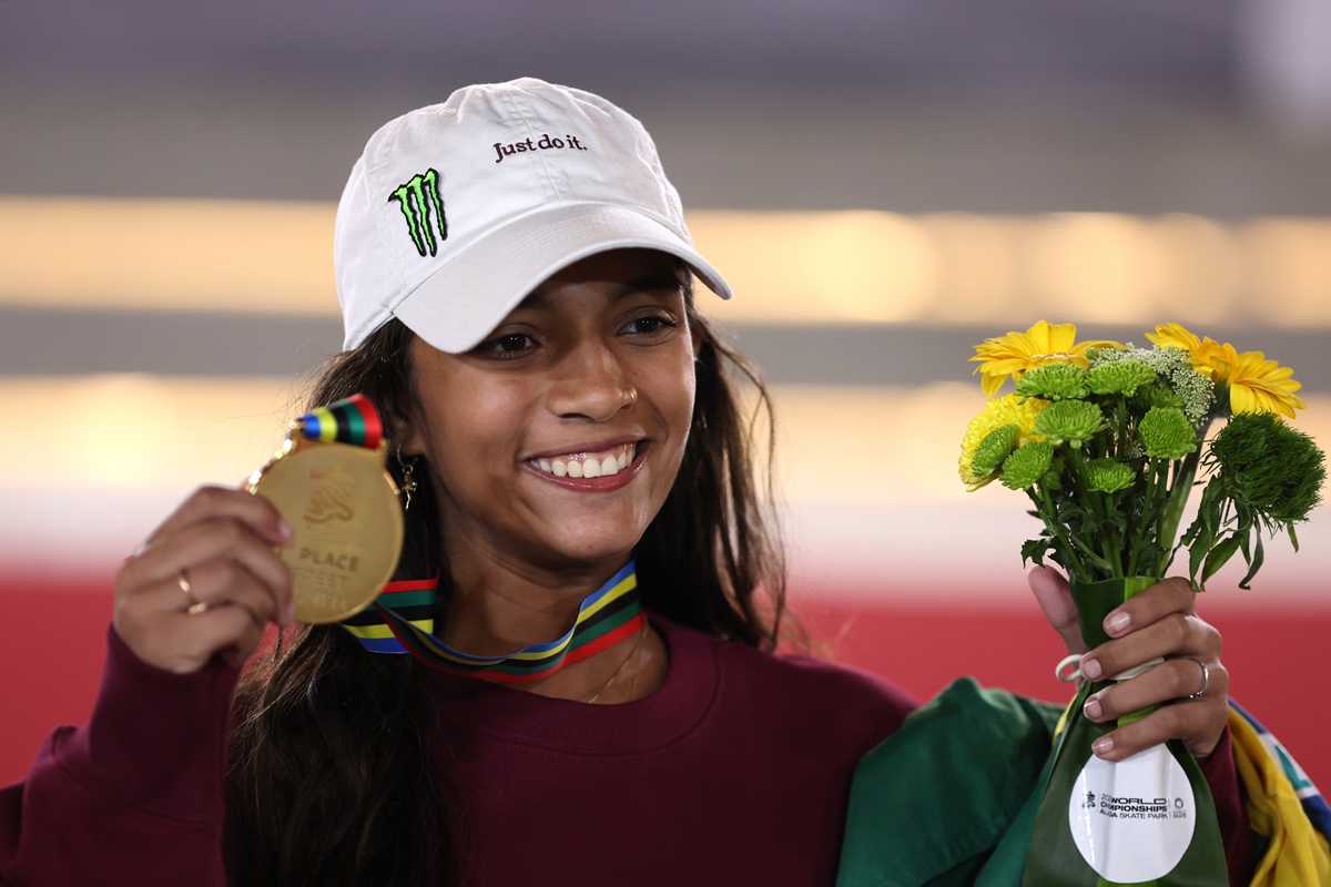 rayssa leal louis vuitton - medalha de ouro - metrópoles