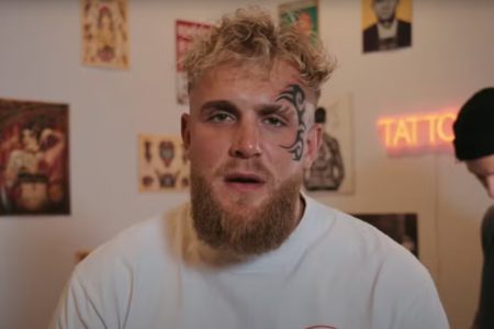 Imagem colorida de Jake Paul