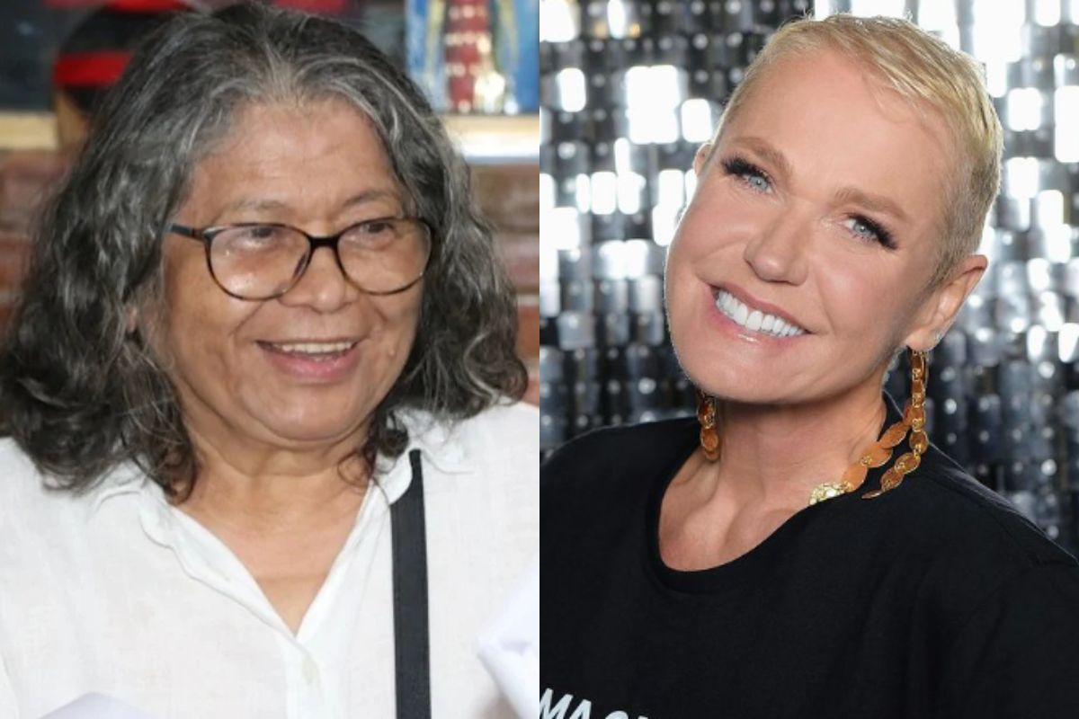 Montagem colorida de Marlene Mattos e Xuxa Meneghel - Metrópoles