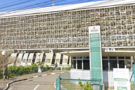 Imagem de entrada do Hospital M'Boi Mirim - Metrópoles