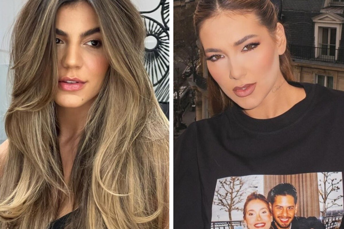 Montagem feita a partir de fotos das redes sociais de Hariany Almeida e Virginia Fonseca - Metrópoles