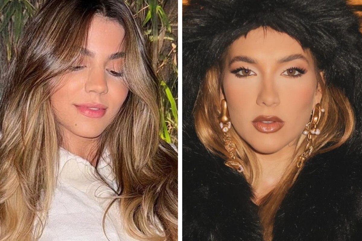 Montagem feita a partir de fotos das redes sociais de Hariany Almeida e Virginia Fonseca - Metrópoles
