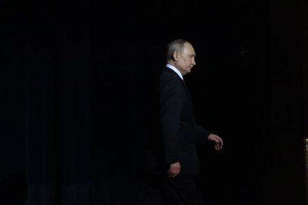 Imagem de Vladimir Putin, presidente da Rússia - Metrópoles