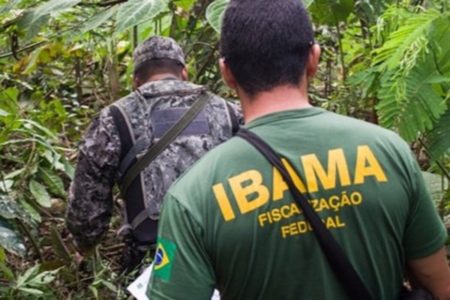 Imagem colorida dos agentes do Ibama concurso